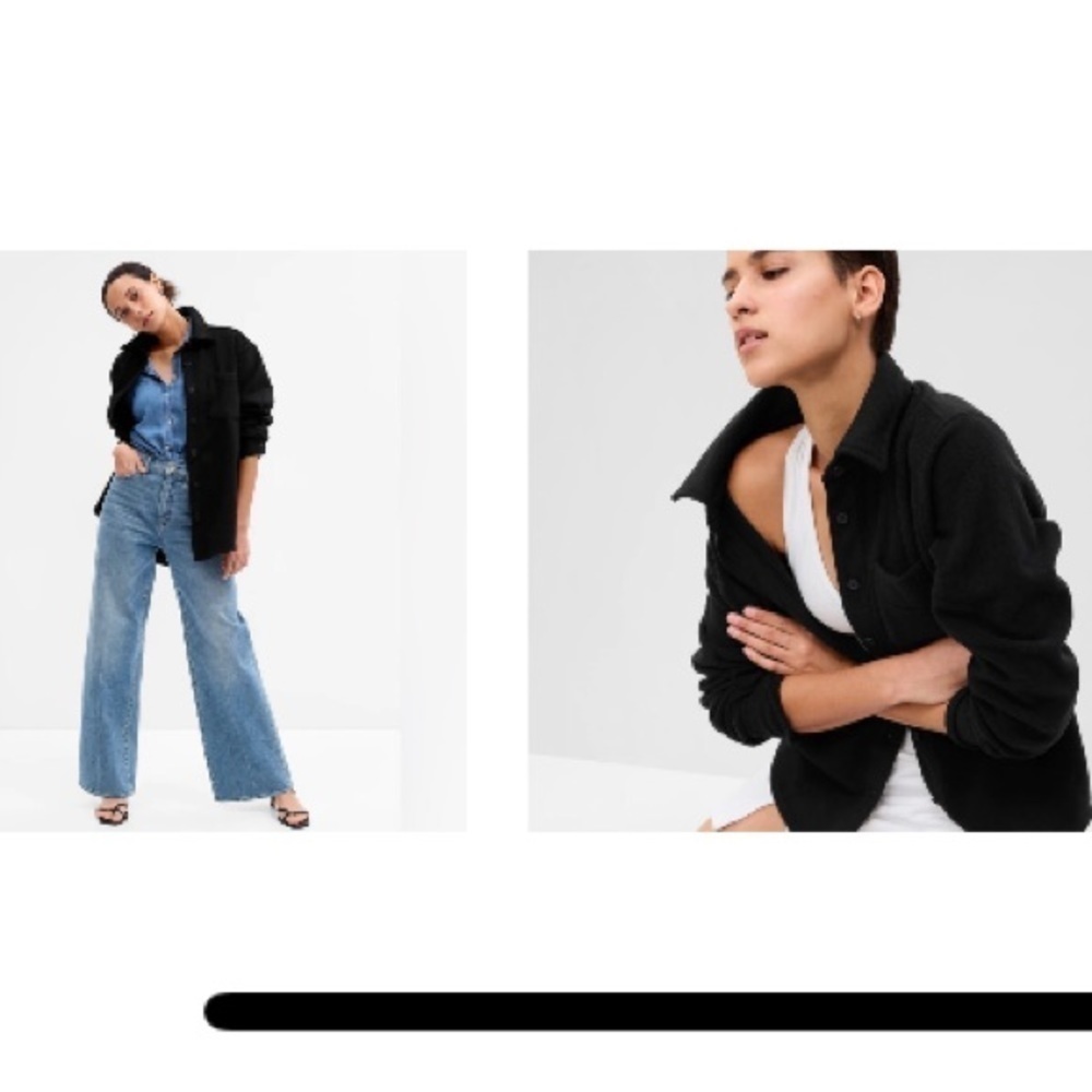GAP jackets & coats gap shirt size L